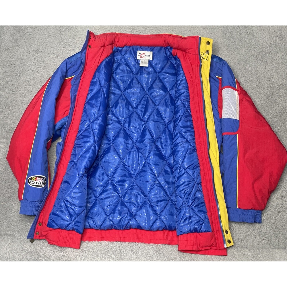 Vintage Y2K Chase Authentic Jeff Gordon #24 DuPont NASCAR Racing Jacket Men's XL - Picture 7 of 16